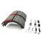 Fleetline Brake Shoe Kit - Two Lined Brake Shoes With Hardware, New, Abex, Ex, 23000 Gawr 4515QHP - alternate 4